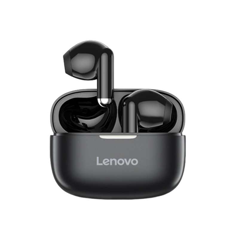 Lenovo EA110 Bluetooth 5.4 earphones, short handle, smart call noise reduction, in-ear 13mm large speaker, HI-FI Berlin sound quality, sports game music headset,300mAh long battery life over 24 hours