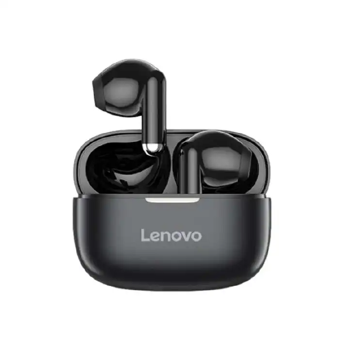 Lenovo EA110 Bluetooth 5.4 earphones, short handle, smart call noise reduction, in-ear 13mm large speaker, HI-FI Berlin sound quality, sports game music headset,300mAh long battery life over 24 hours