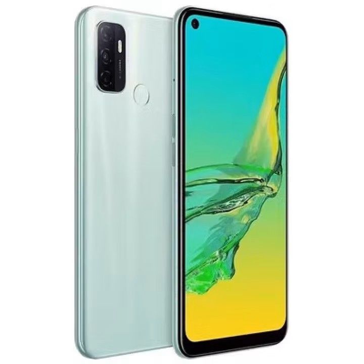 Refurbished OPPO A32 Android 12 system 8GB+128GB storage 5000mAh super big battery A-grade quality phone 6.5-inch full-screen, Triple-lens AI camera,Qualcomm gaming processor, same-day shipping