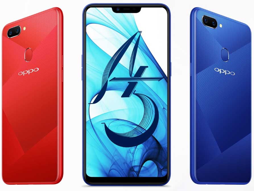 Refurbished oppo A5   Ram 4GB+Rom 64GB,Smart phone Android LTE mobile phone, 6.2-inch screen, front 8mp, rear 13mp + 2MP camera, face unlock, 4230mah battery, 8-core dual card smart phone