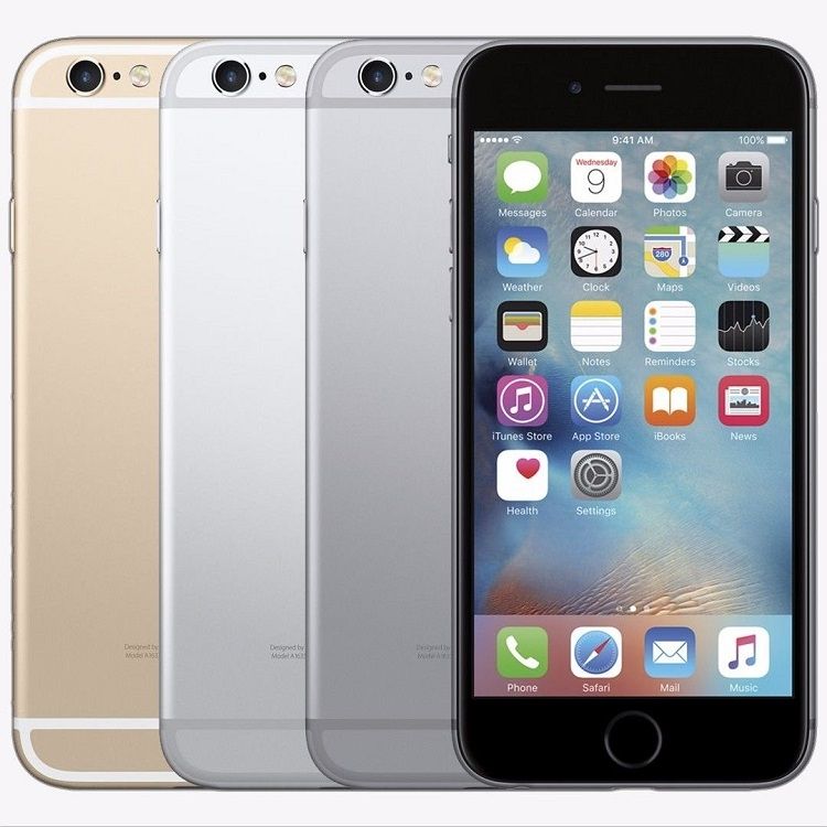 Refurbished Apple iphone 6 16/64/128G+1G Smartphone No Fingerprint  4.7 Inch+4G net iphone6 random color,No fingerprint 64GB