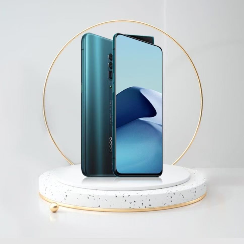 Refurbished Phone OPPO Reno 10x Zoom Edition Snapdragon 855 Processor 256GB/128GB 6.6 Inch 4065MA and 48MP+16MP+5MP 2G/3G/4G/LTE Dual SIM Smartphone (No Fingerprint)