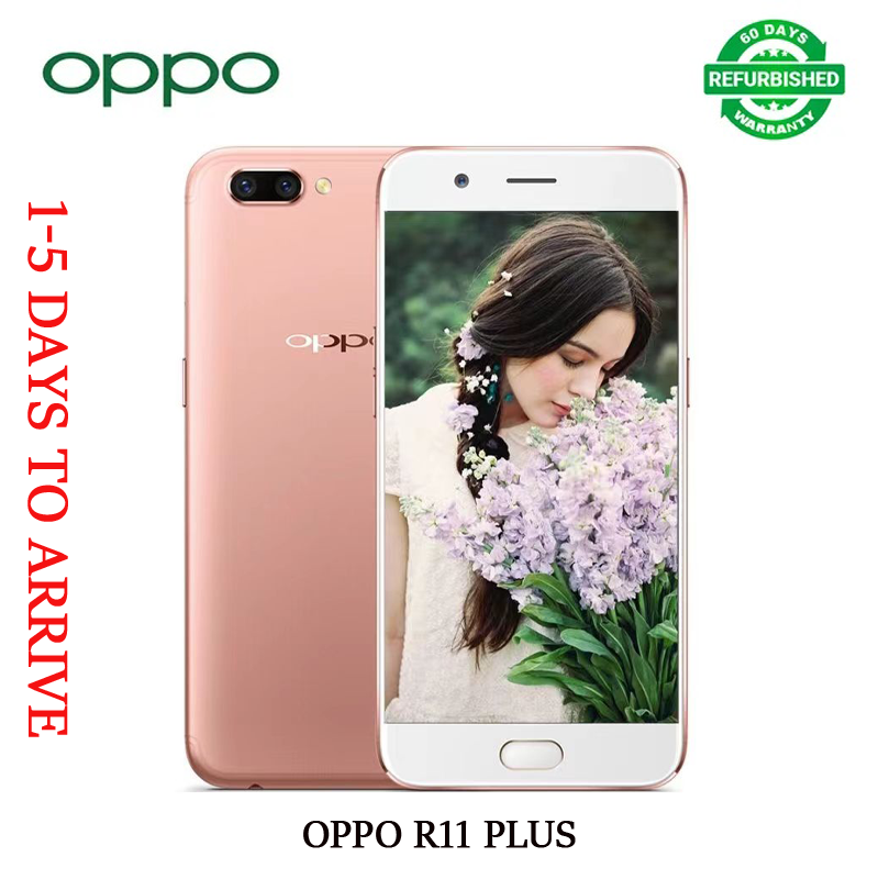 Refurbished OPPO R11 Plus 4000mAh 6 inch 16MP+20MP Dual SIM Nano SIM 4G/LET Qualcomm Snapdragon 660 Smartphone