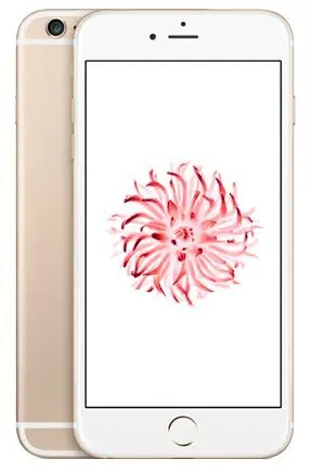 Refurbished iPhone 6 plus 64g / 16g fingerprint free smartphone single standard card 5.5 inches it uses a 2.5D curved edge screen 8 megapixel camera