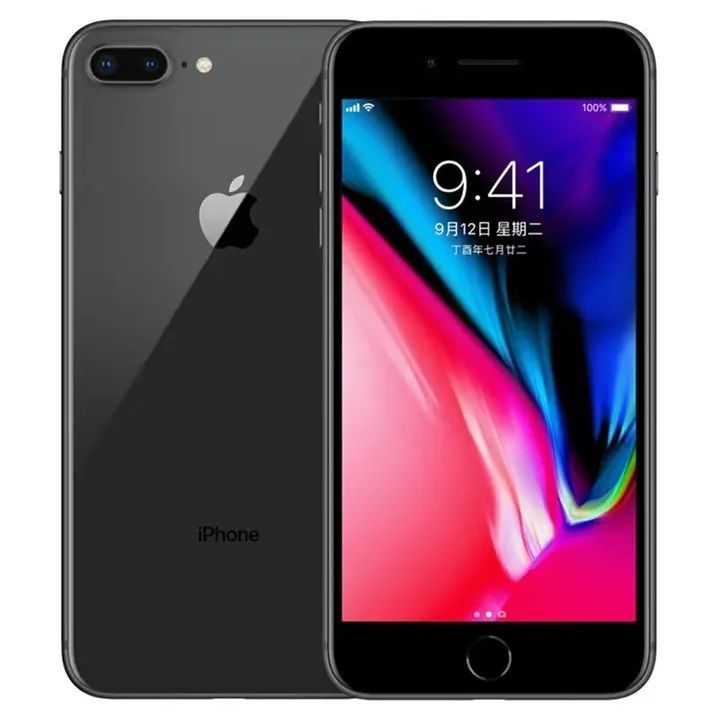 refurbished phone iphone 8 plus 64GB+3GB 12MP+7MP 5.5 inch with fingerprint iphone 8plus unlocked
