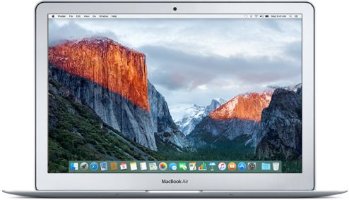 Refurbished Macbook Air 2015 Silver 13 inch apple laptop