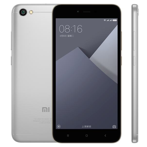 Refurbished Phone Redmi Note 5A High version 4+64GB 5.5 inches 3080mAh 13MP+16MP Dual SIM Smartphone