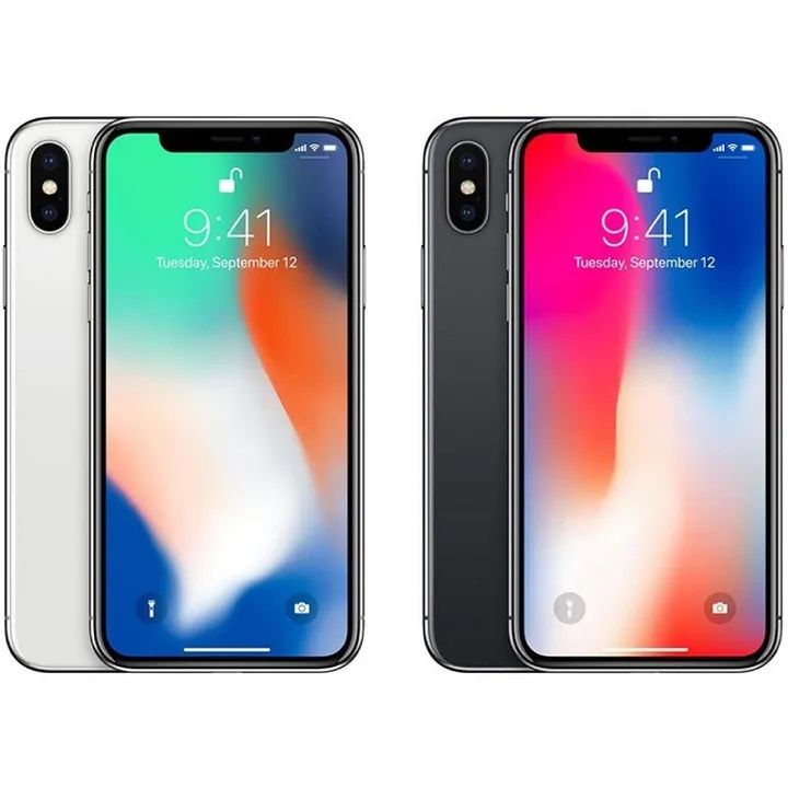 Refurbished iPhone X 256GB/64GB + 3GB/ 12MP+7MP 5.8 inch Smartphone   A11 Bionic processor 2G/3G/4G/LTE single standard SIM iPhone first generation full screen