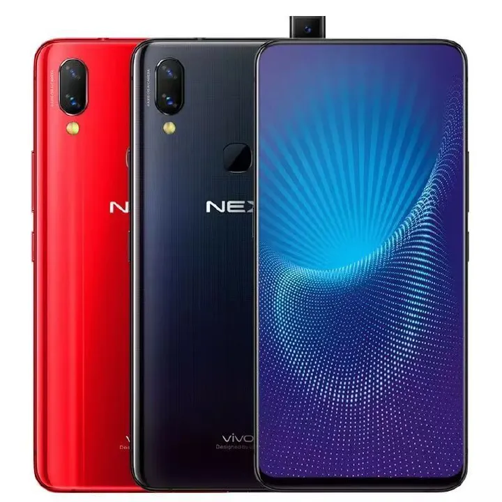 Refurbished Phones VIVO NEX 128GB 6.59 inches Original Super AMOLED screen 4000mAh 12MP+8MP Dual SIM smartphone