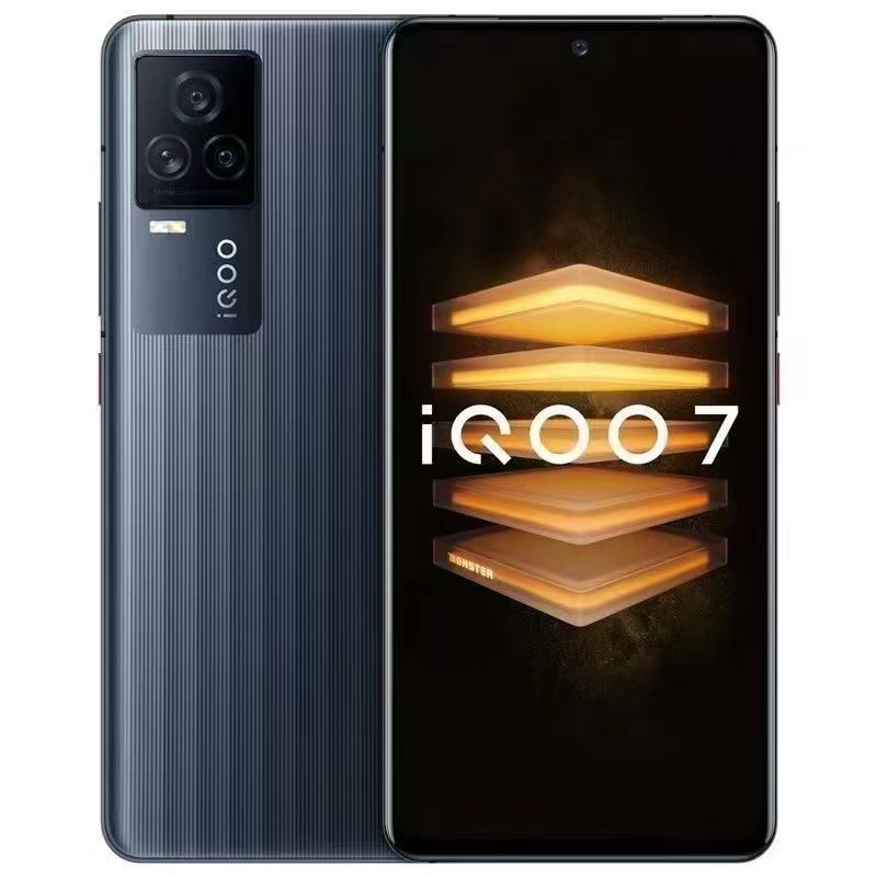 Refurbished Phone VIVO IQOO 7 5G 6.62 inches 12+256GB 120Hz refresh rate AMOLED screen 4000mAh 48MP+16MP dual SIM 5G smartphone