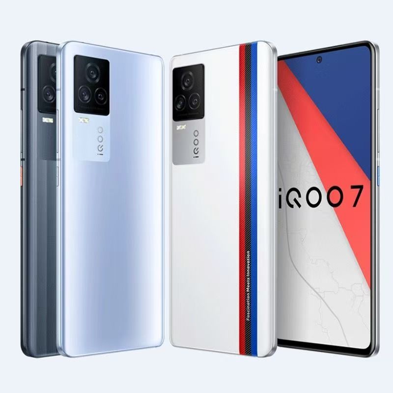 Refurbished Phone VIVO IQOO 7 5G 6.62 inches 12+256GB 120Hz refresh rate AMOLED screen 4000mAh 48MP+16MP dual SIM 5G smartphone