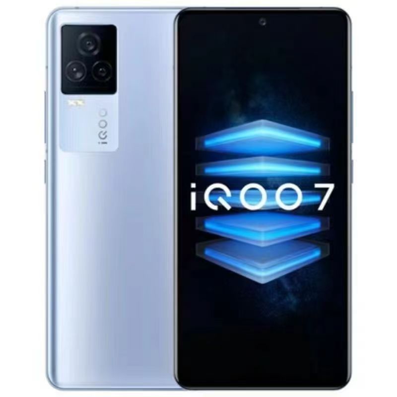 Refurbished Phone VIVO IQOO 7 5G 6.62 inches 12+256GB 120Hz refresh rate AMOLED screen 4000mAh 48MP+16MP dual SIM 5G smartphone