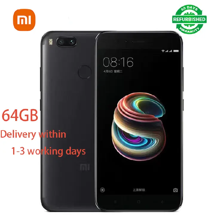 Refurbished Phone Xiaomi 5X 5.55 inch 3080mAh 64GB+4GB 12MP+5MP Global Dual SIM Smartphone