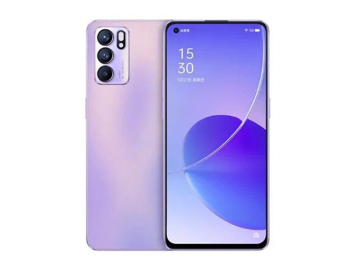 Refurbished Phone OPPO Reno6 5g Network 6.43 inches 64MP+32MP 4300mAh Dual SIM Smartphone