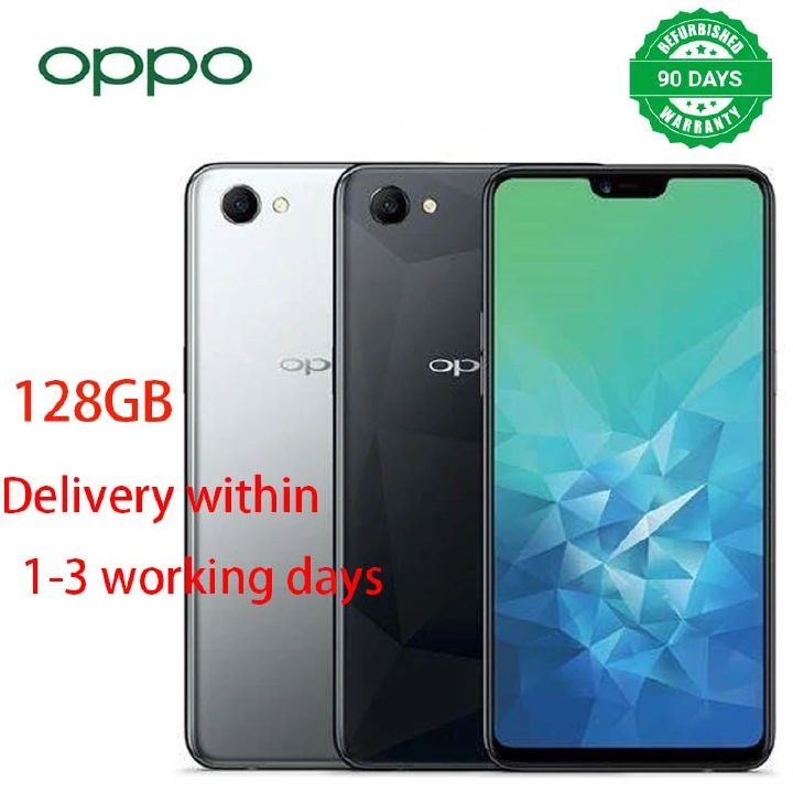 Refurbished Phones OPPO A3 F7 128GB/64GB 6.2 inches 3400mAh 16MP+8MP Dual SIM Smartphone