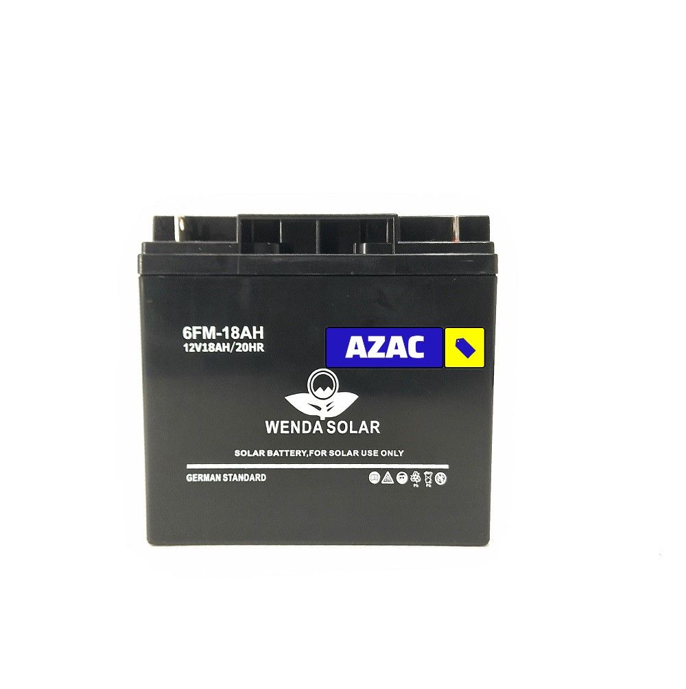 Wenda Solar 12V 18AH Maintenance Free Deep Cycle Solar Battery