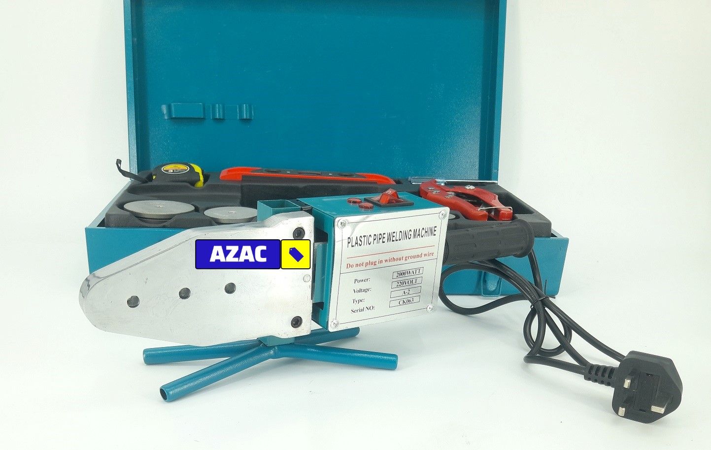 Plastic Pipe Welding PPR Machine Set with Metallic Case