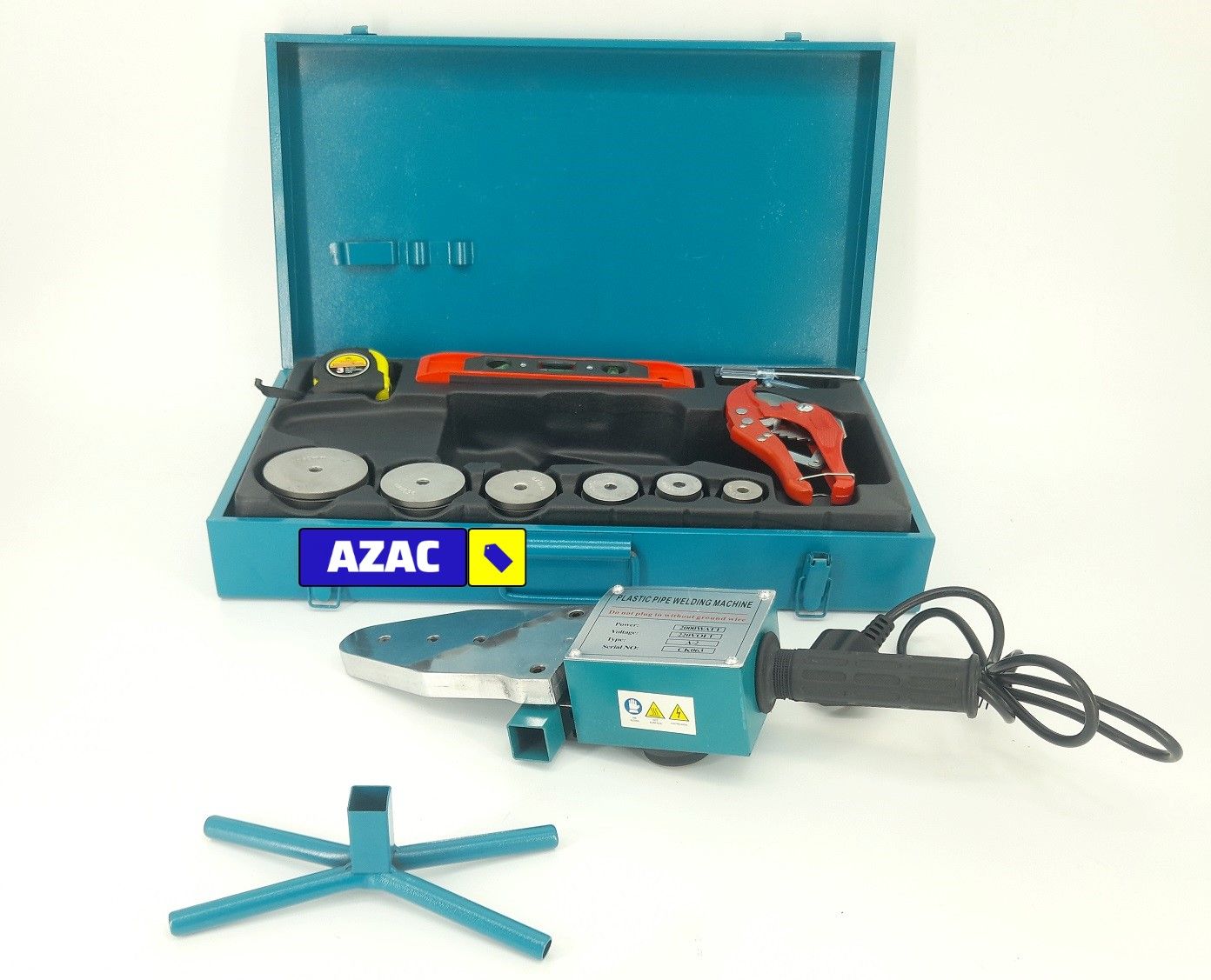 Plastic Pipe Welding PPR Machine Set with Metallic Case