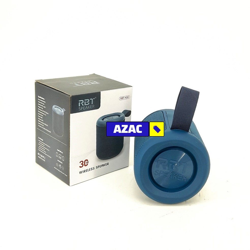 Blue RBT H20 SUPER LOUD Rechargeable Bluetooth Speaker