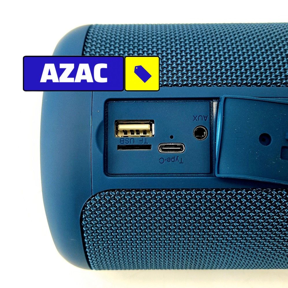 Blue RBT H20 SUPER LOUD Rechargeable Bluetooth Speaker