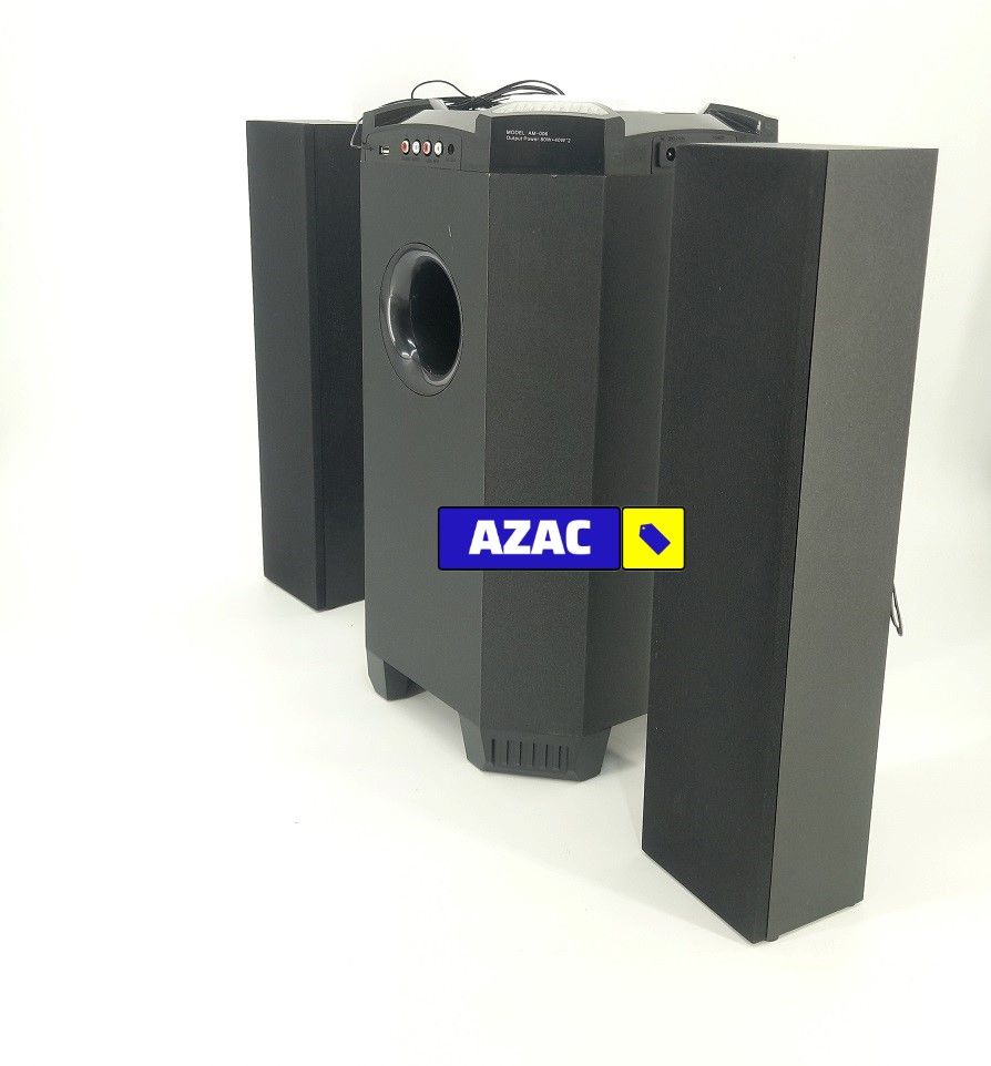 AMTEC AM-006 X-Bass 2.1 Channel HI-FI Multimedia Speaker System Mtungi