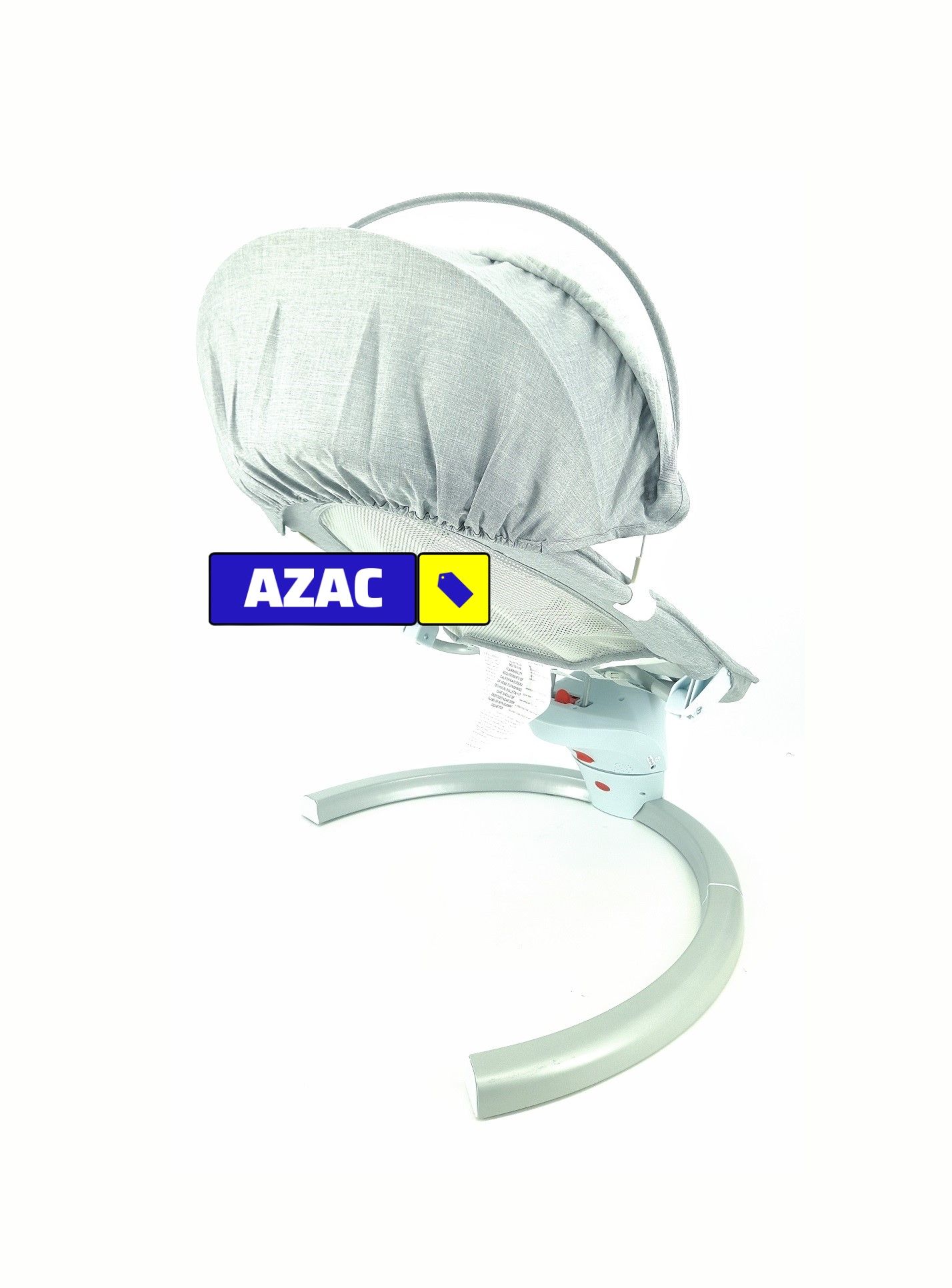 BY055 Auto Baby Swing Natural Sway Electric Baby Rocker with Lullabies, Remote, Touch Panel, Net