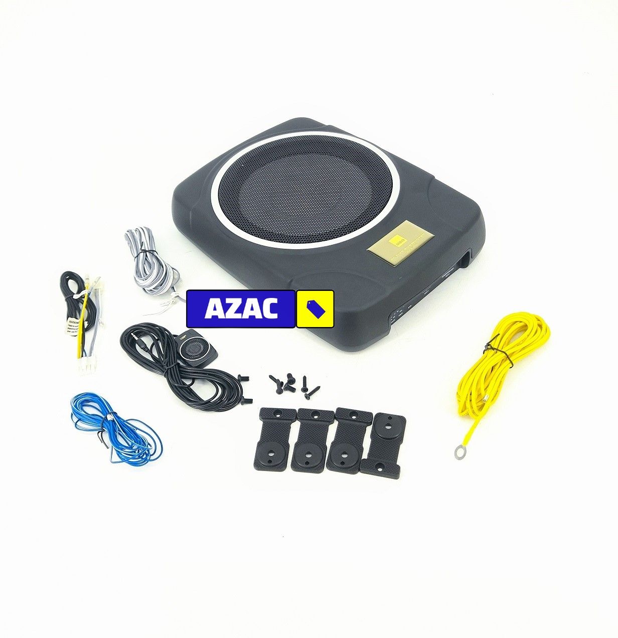 MBQ Super Compact Active Underseat Car Subwoofer
