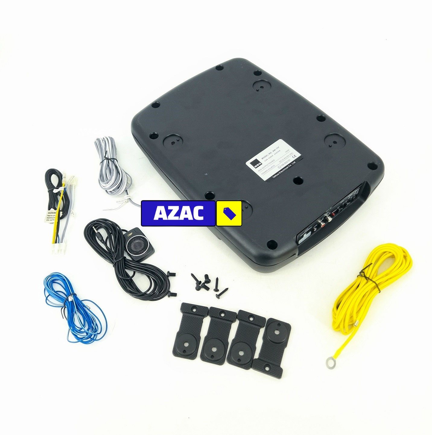 MBQ Super Compact Active Underseat Car Subwoofer