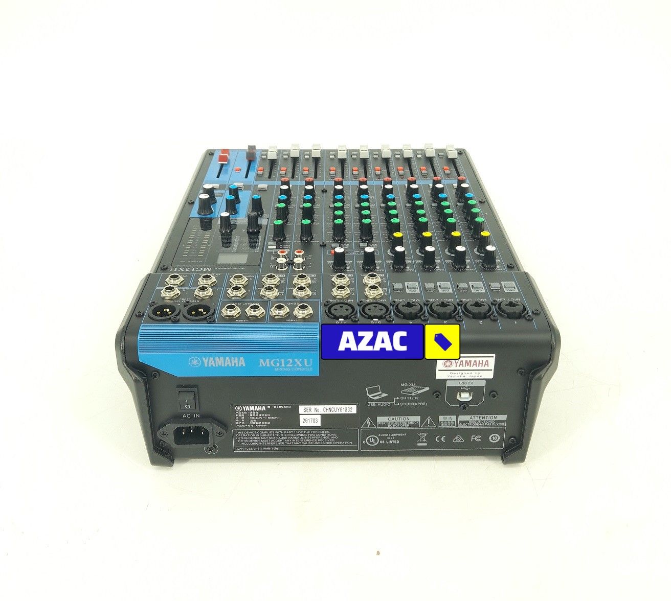 Yamaha MG12XU Mixing Console 12-Input 4-Bus Mixer with Effects
