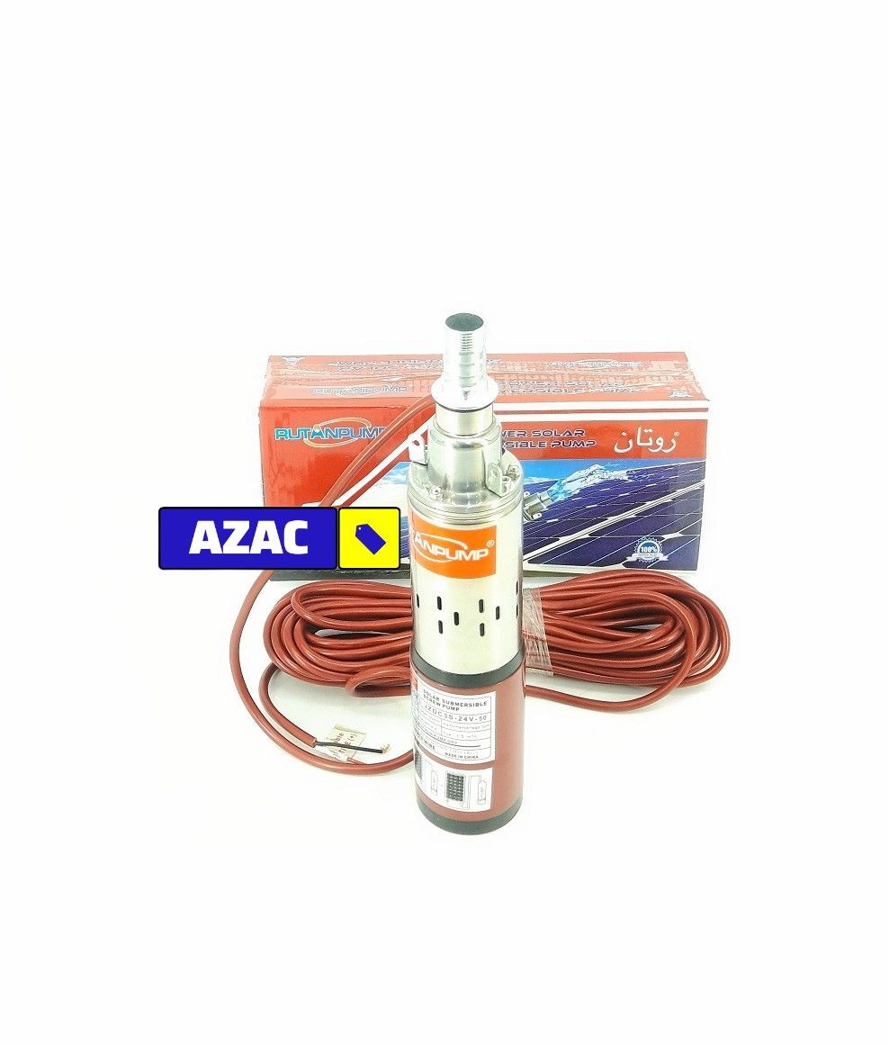 50m Submersible DC Solar Water Pump 24V 250W JZDC3S-24V-50