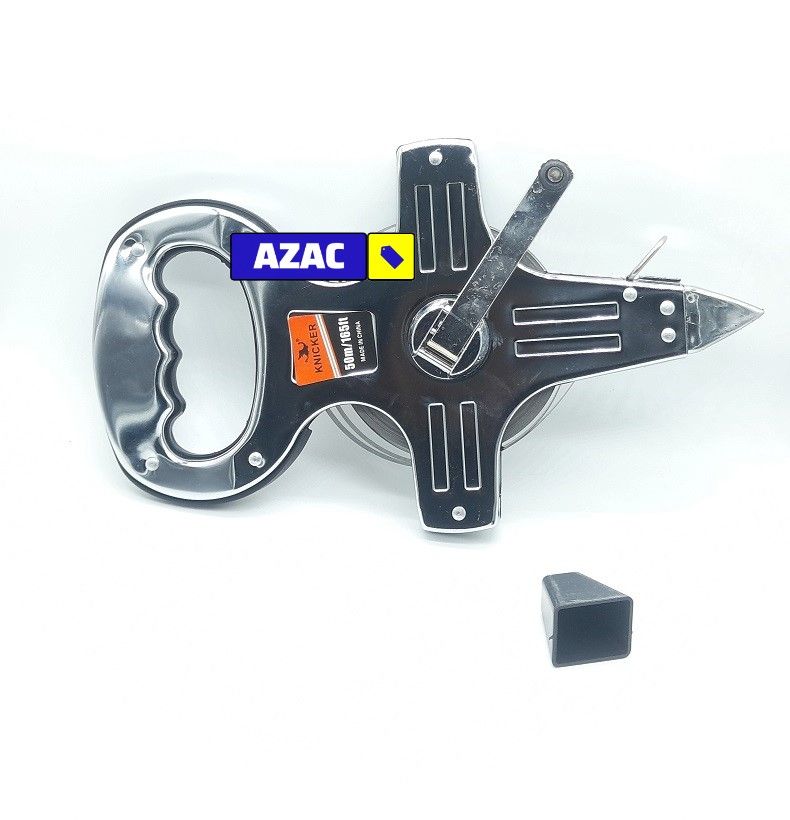 50m 165ft Open Reel Surveyor Stainless Steel Tape Measure