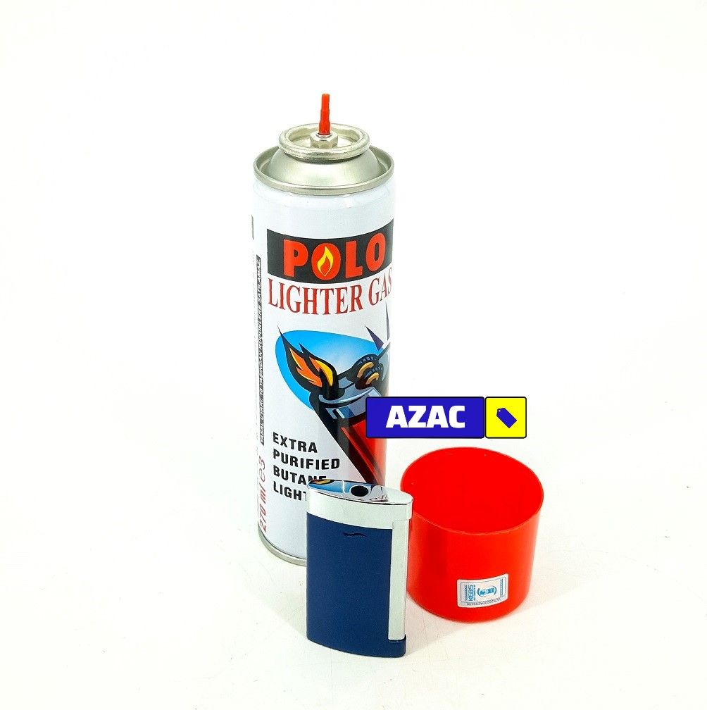 Jet Flame Butane Gas Lighter and 270ml Refill