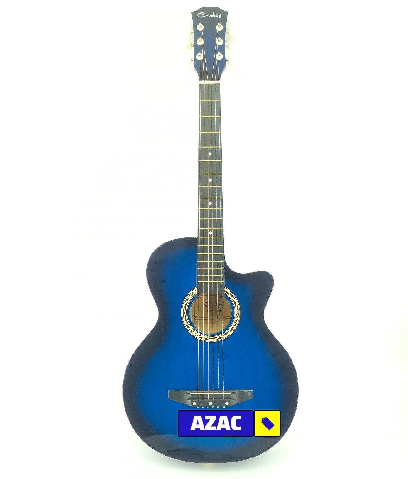 Cowboy Concert Size 37 Inch Acoustic Guitar