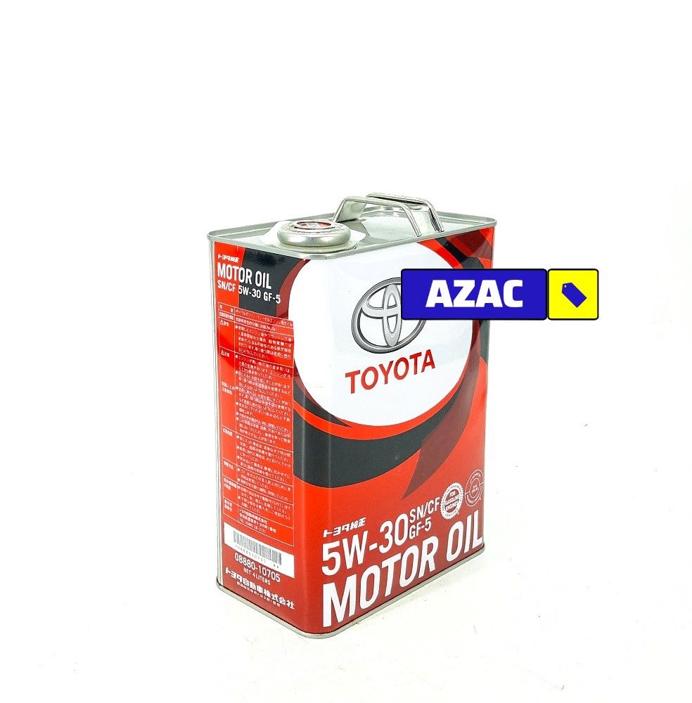 Toyota SN CF GF-5 SAE 5W-30 Fully Synthetic Engine Oil 4L