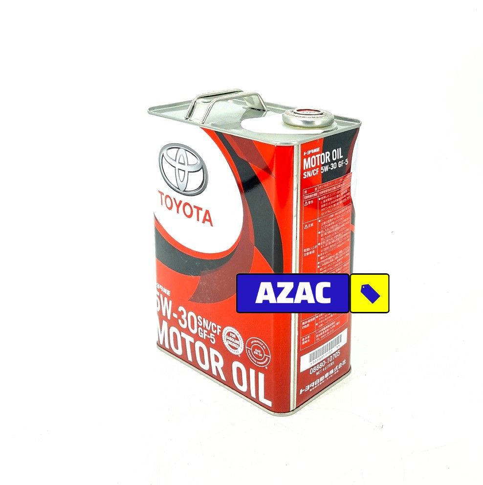 Toyota SN CF GF-5 SAE 5W-30 Fully Synthetic Engine Oil 4L