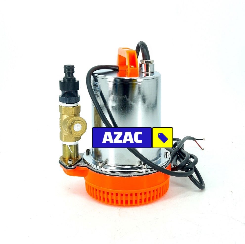 DC12-200 12V Submersible Solar Pump 15M 200W with Valve