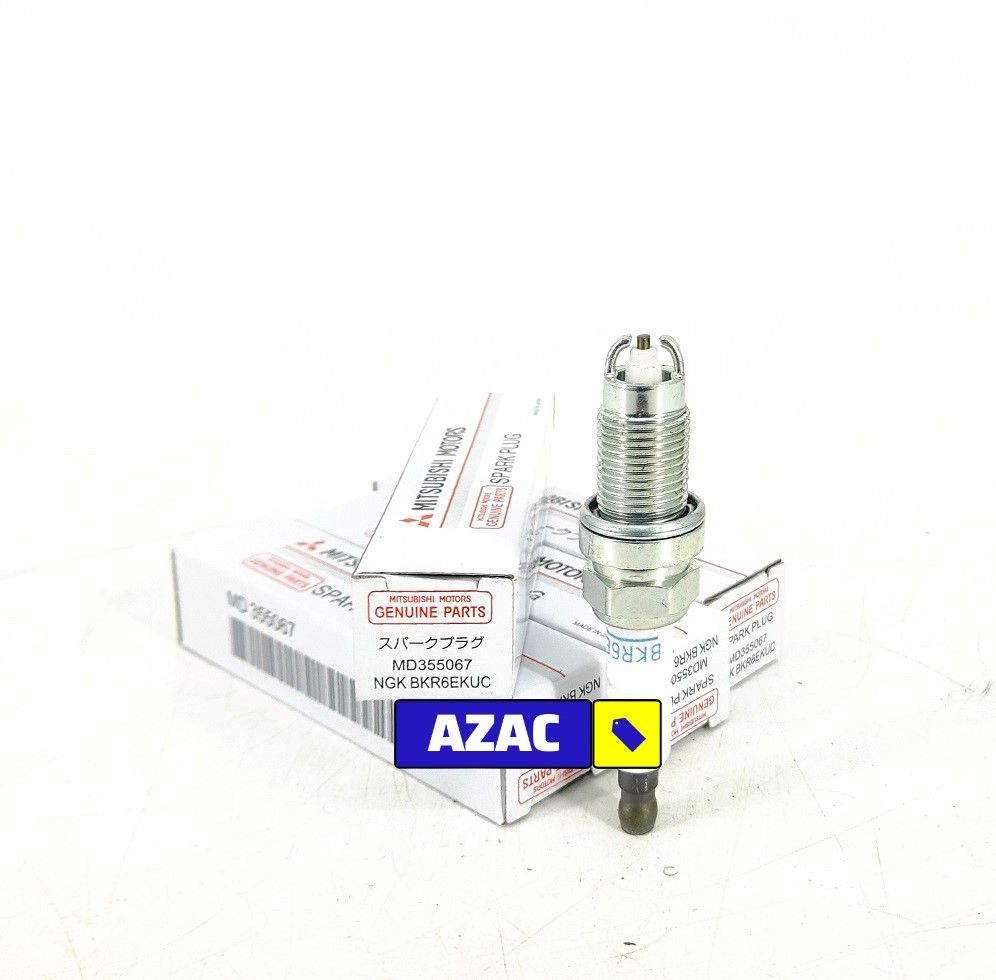 4PCS Mitsubishi NGK BKR6EKUC 0.4mm Iridium Spark Plugs