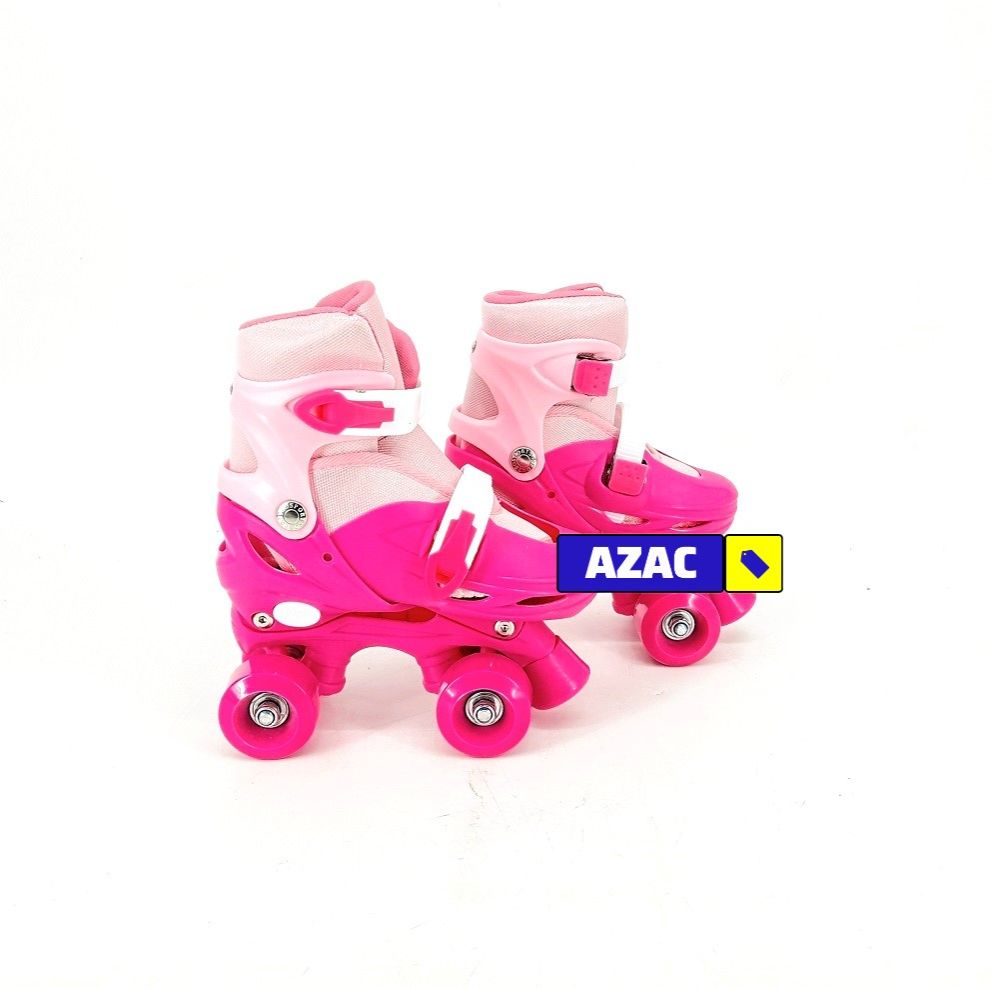 Size 28 - 34 Adjustable Kids Roller Skates Quad Skates