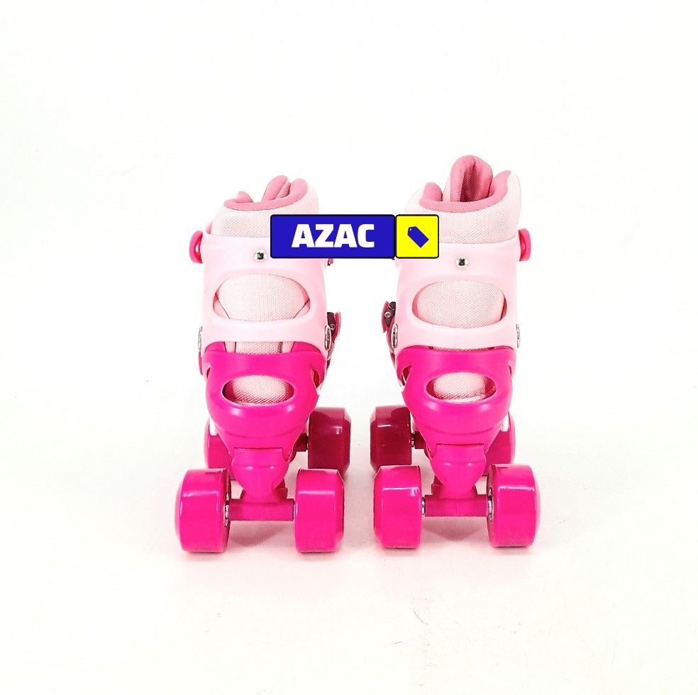Size 28 - 34 Adjustable Kids Roller Skates Quad Skates