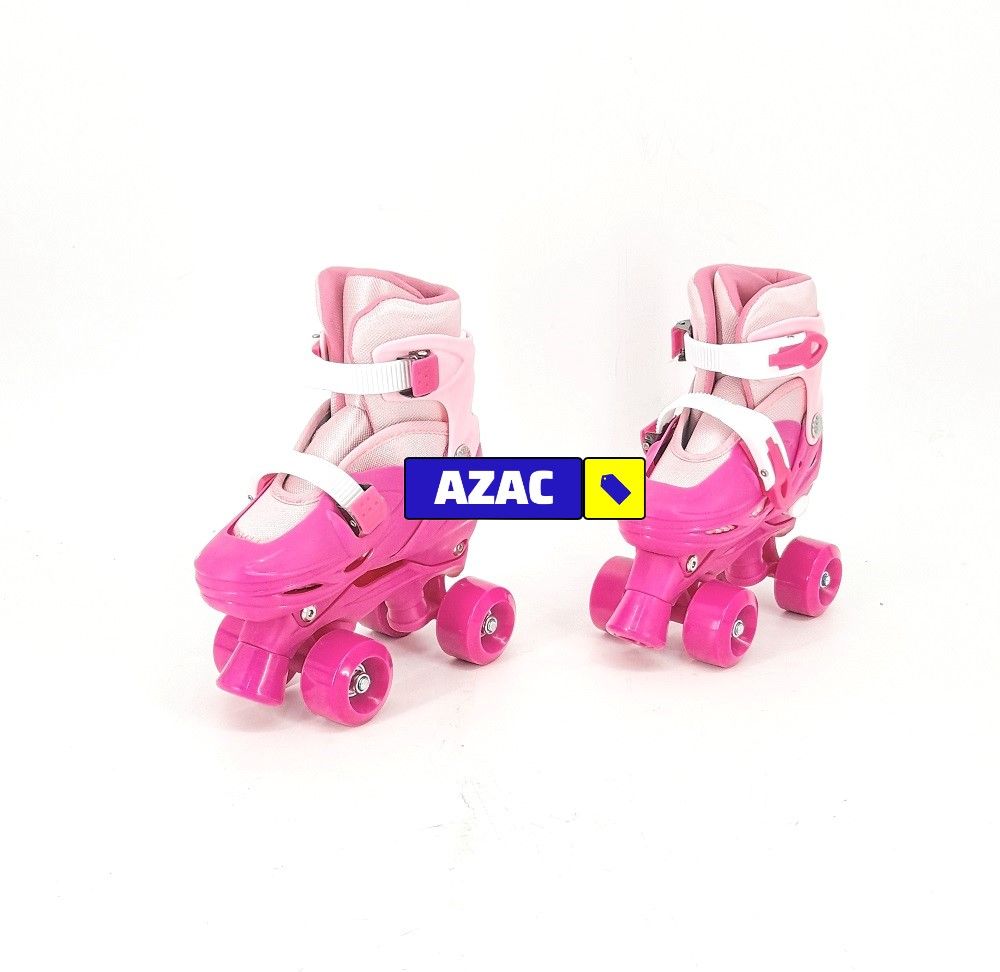 Size 28 - 34 Adjustable Kids Roller Skates Quad Skates