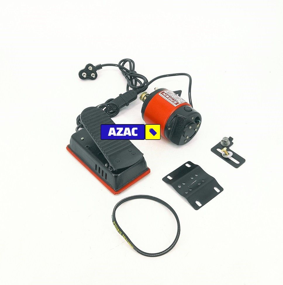 Large Sewing Machine Motor with Regulator Foot Pedal