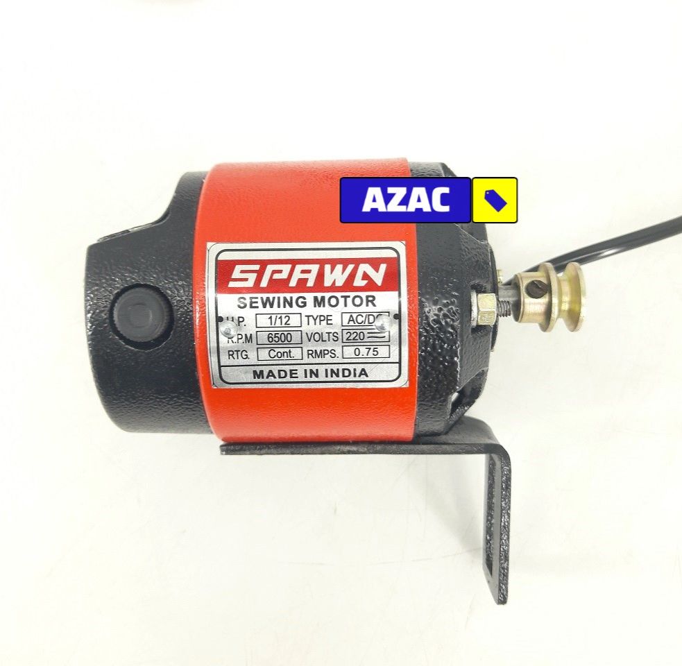 Large Sewing Machine Motor with Regulator Foot Pedal