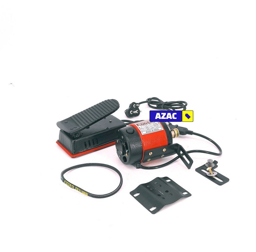 Large Sewing Machine Motor with Regulator Foot Pedal