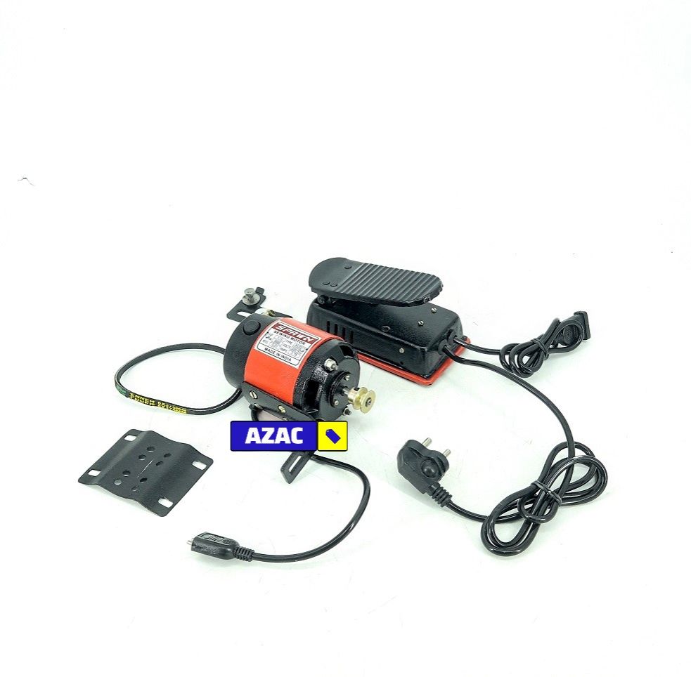 Large Sewing Machine Motor with Regulator Foot Pedal