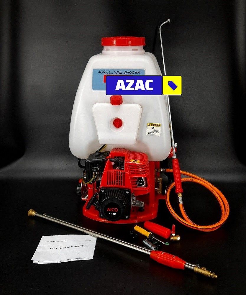 Powered Knapsack Sprayer with 25cc 4-Stroke Engine