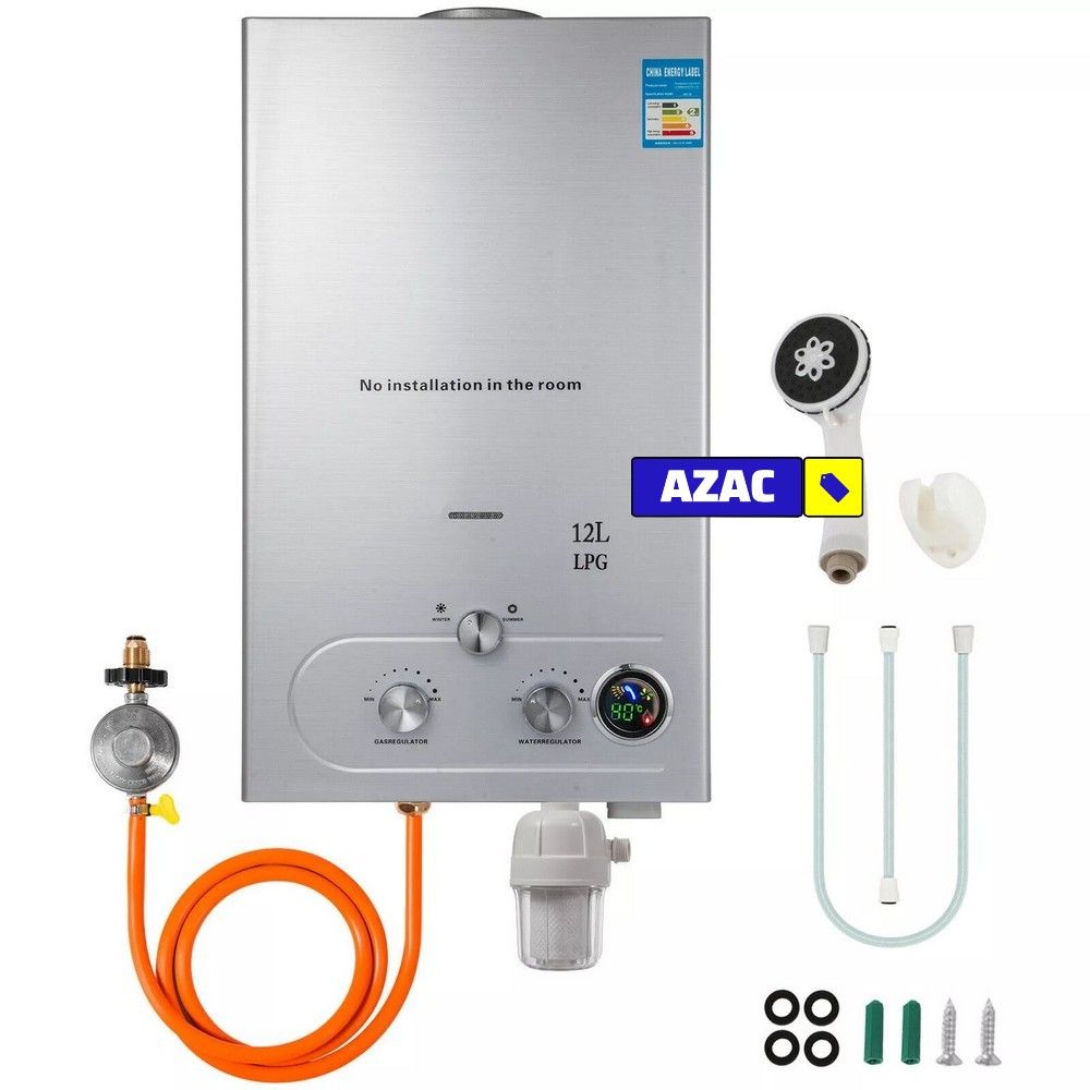 12L LPG Gas Instant Shower Tankless Water