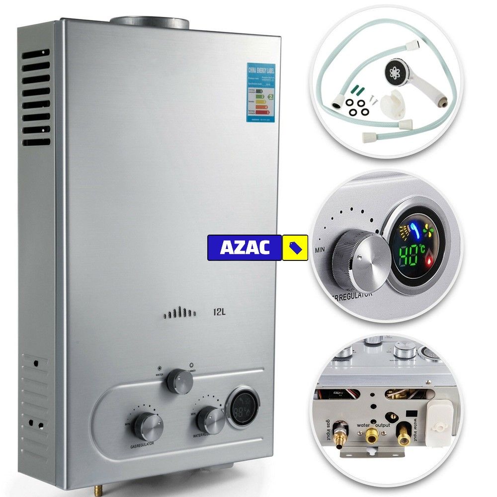 12L LPG Gas Instant Shower Tankless Water