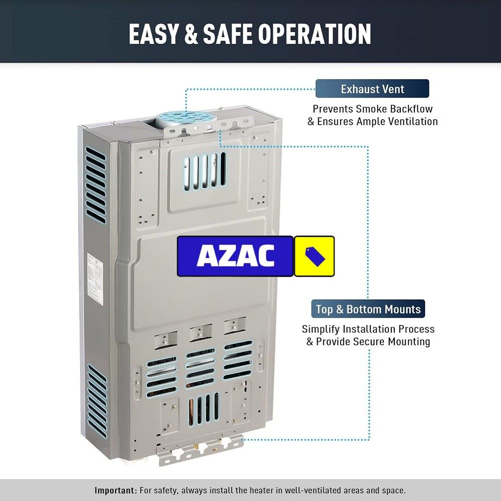 12L Tankless Water Geyser Gas Water Heater