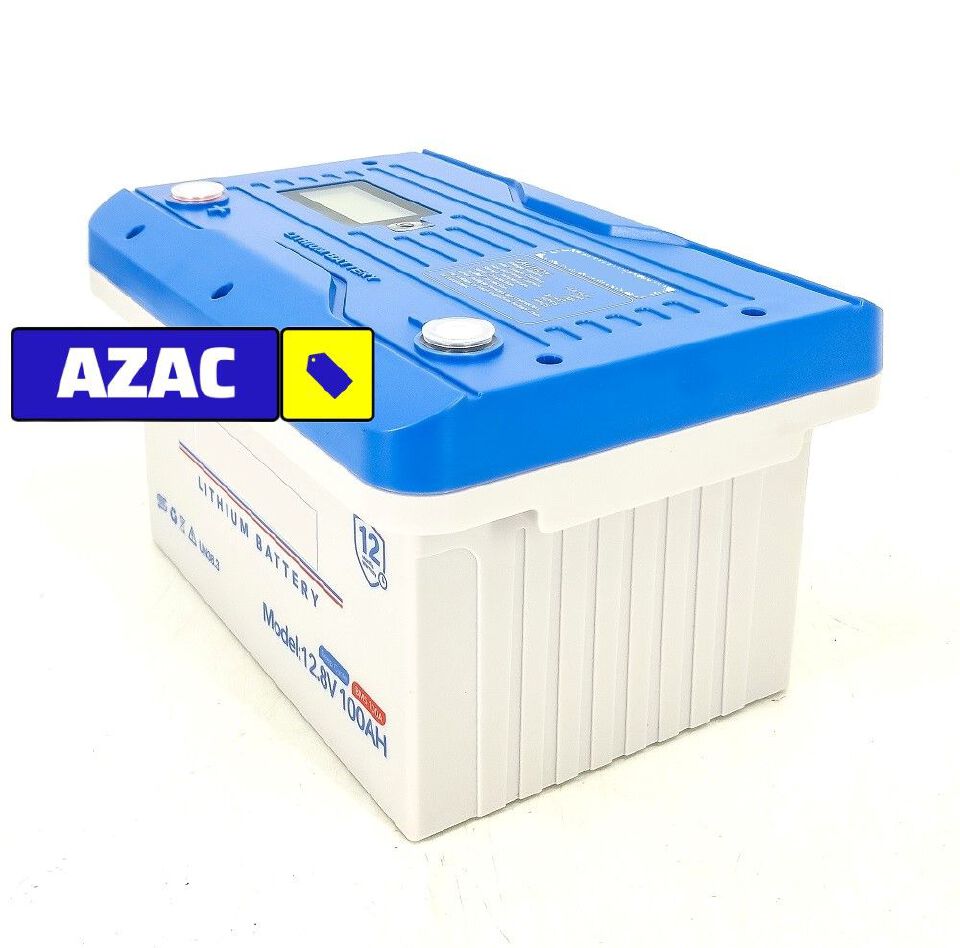 12.8V 100AH BMS100A Deep Cycle Solar Lithium Battery