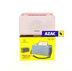PINK BoomBest LN711BT Super Bass Bluetooth Speaker Radio
